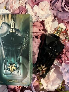 Jean Paul Gaultier Black & Gold Torso Perfume Bottle